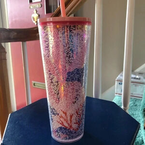 Starbucks Coral Reef tumbler summer 2021